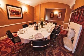 The Hereford Suite, Private Dinner