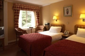 Standard Twin Room at The Abbey in Great Malvern